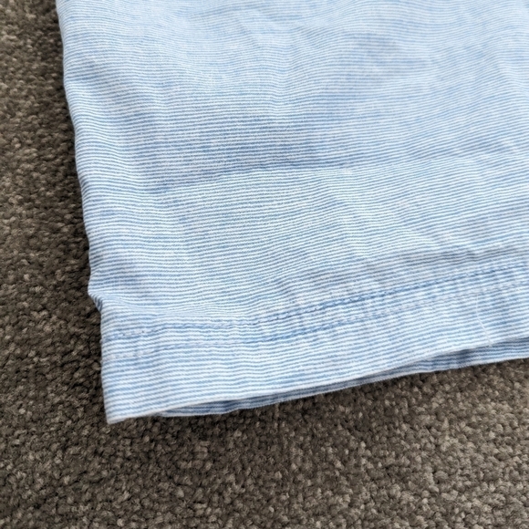 IZOD blue and white cotton golf shorts waist 38 - Picture 2 of 9